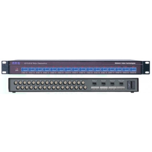 Трансивер LLT-1610R приемник видеосигнала по витой паре 16 каналов, активный, аудио, данные RS485