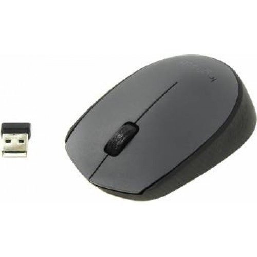 Мышь Logitech M170 серый/черный (910-004642) 1000dpi беспроводная USB 2but