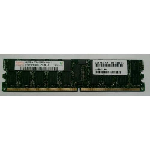 Память Hynix 4GB Hynix PC2-5300P-555-12  (HYMP151P72CP4-Y5 AB-C)