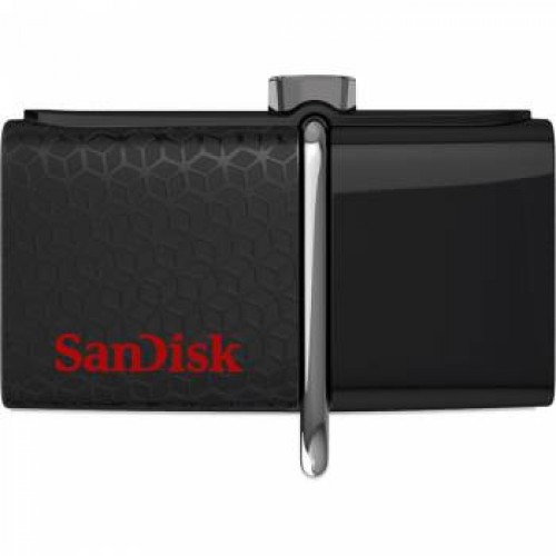 Память Flash USB 128Gb Sandisk Ultra Dual SDDD2-128G-GAM46 USB3.0 черный