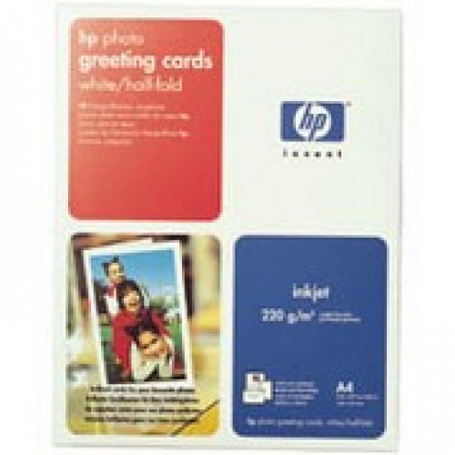 Бумага HP A4 160г/м матовая для поздравительных открыток 20 открыток с конвертами (6042)