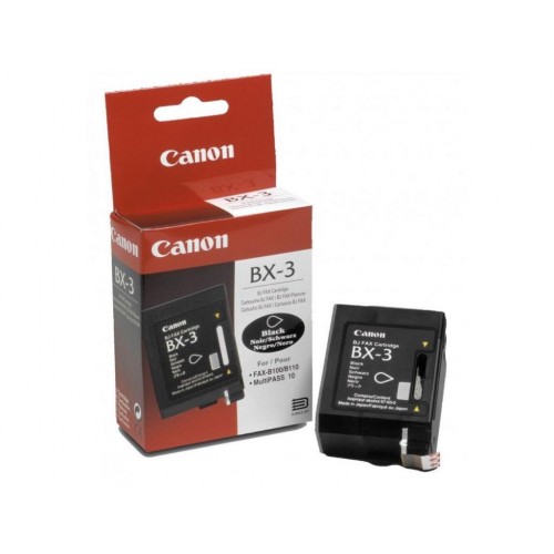 Картридж CANON BX-3 черный для Fax B540/50/Multipass