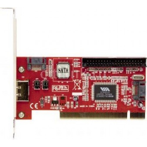 Контроллер PCI SATA/IDE (3+1)port + RAID VIA6421 bulk