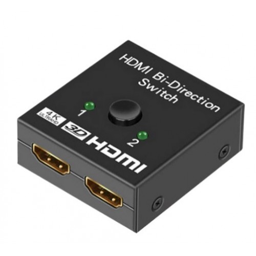Переключатель источника сигнала HDMI 3D 4K 2x1/1x2 двунаправленный HDMI