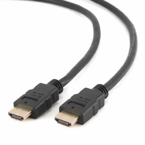 Кабель HDMI to HDMI (19M -19M) 0.5m Cablexpert CC-HDMI4-0.5M 0.5м, v2.0, 19M/19M, черный, позол.разъ