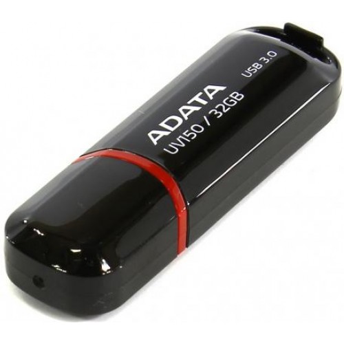 Память Flash USB 32ГБ A-Data UV150 AUV150-32G-RBK USB 3.0, R35/W10, Black