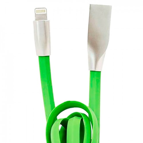 Кабель USB-Apple ACD-Style USB 2.0(Am)-Lightning 8-pin(m) (ACD-U912-P6G) зеленый