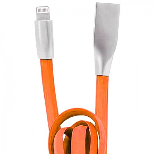 Кабель USB-Apple ACD-Style USB 2.0(A)/Lightning, 1m, оранжевый, (ACD-U912-P6O) оранжевый