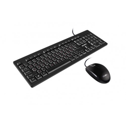 Клавиатура Sven KB-S320C черный (104 кл., 1000DPI, 2+1кл.) +мышь