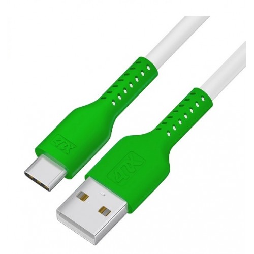 Кабель USB Type C 4PH зеленый USB 2.0(Am)-USB 3.1 Type-C(m) (4PH-R90123) 1м