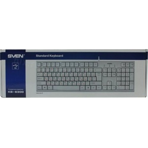 Клавиатура Sven KB-S300 белая SV-016647