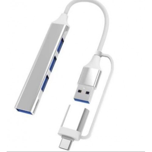 USB-HUB KLSIN Type-C 3,0, 3,0, 4 порта, мультиразветвитель, адаптер OTG