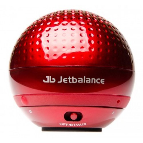 Колонки JB-GOLF (1.0) красный 2W Bluetooth, громкая связь (встроенный микрофон), линейный вх