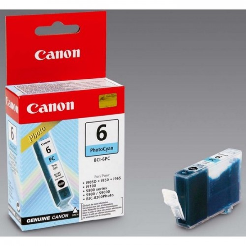 Картридж CANON ВСI-6PC голубой для S-800/S-900 & BJC-8200