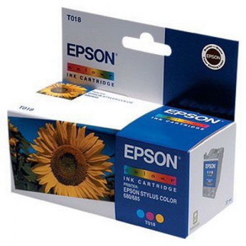 Картридж EPSON 680 цветной Т018 [EPT18401]