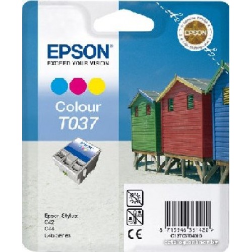 Картридж EPSON C42 цветной T037 [EPT37040]