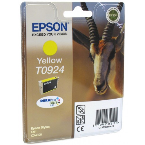 Картридж EPSON C91/CX4300 желтый [EPT09244A10] [EPT10844A10]