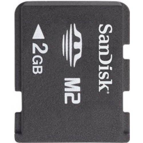 Память Flash Card 2ГБ Memory Stick Sandisk Micro M2 (SDMSM2M-002G-B35)